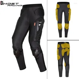 Motorcycle Apparel Armour Trousers Motocross Pants Long Knee Crotch Hip Protection Motorbike Riding Racing Equipment Body Men