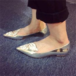 Casual Shoes Flat Spring And Summer Pointed Shallow Mouth One Pedal Women's Single