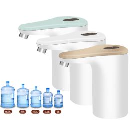 Dispenser Electric Water Dispenser Automatic Mini Portable Barreled Water Pump USB Smart Charging Drinking Water for Home Kitchen Water