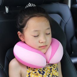 Pillow Pillow Kids Newbron Travel Neck Pillow UShape For Car Headrest Air Cushion Child Car Seat Head Support Infant Baby