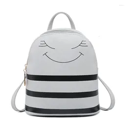 Backpack Style Girl Satchels Character Zipper Headphone Hole Slung Shoulder Bags Mobile Phone Purse 2024