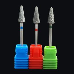 Bits EasyNail~3/32 '' Tungsten steel Nail Drill Bit nail file Carbide Nozzle Gel remover Nail Cleaner Millings Bit M0413