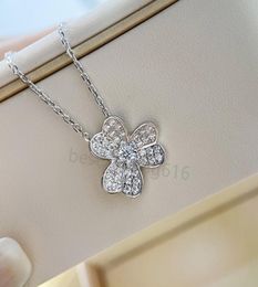 Classic Design H Pendant Necklace High Quality Silver Jewellery Gifts for Women1259085