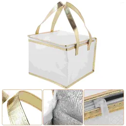 Dinnerware Insulation Bags Storage Pouch Package Pizza Tote The Cake Insulated Picnic Aluminium Foil Shopping Rucksack