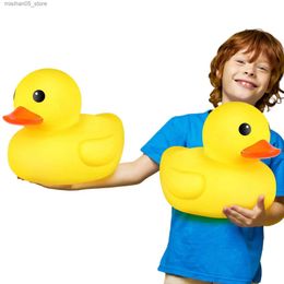 Sand Play Water Fun Two 10.2-inch rubber duck bath toys giant rubber duck bath toys squeezed yellow rubber ducks Q240426