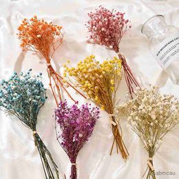 Dried Flowers Small Natural Dried Flowers Bouquet Natural Dried Bouquets Fresh Dried Preserved Flowers Dry Flowers Press Home Wedding Decor