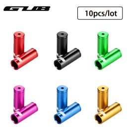 Parts 10pcs Bike Derailleur Shifter Brake Cable End Cap Housing Ferrules Cover for Road Mountain Bicycle Aluminium Alloy