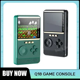 Game Controllers Q18 Handheld Console Power Bank Mini Portable 2-In-1 Tv Player Built-In 500 Games Av Output Support 2 Gamepad