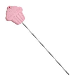 Moulds Cake Tester Stainless Steel Cake Skewer Kitchen Cake Tester Probe Skewer Pin Needle Reusable Long Metal Baking Pick Sticks Tool