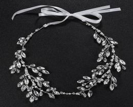 Boho Wedding Hair Jewellery Fashion Pearls Crystal Headbands Handmade Princess Hairpieces Hair Vine Tiaras and Crowns JCG0818413997