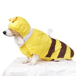 Raincoats Corgi Dog Clothes Raincoat Pomeranian Schnauzer Pug French Bulldog Clothing Shiba Inu Golden Retriever Waterproof Clothing