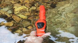 A new portable handheld waterproof twocolor metal detector scanner positioning rod is used to search metal objects under 10 mete5378775