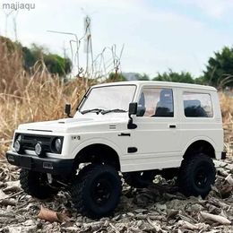 Electric/RC Car 1/10 Rc climbing car 2.4g remote control car 4WD off-road vehicle model Wpl C74 Jimny Ja11 childrens toy puzzle giftL2404