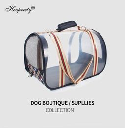 Fashion Breathable Cat Carrier Travel Bag Waterproof Pet Cage Fold Car For Dogs Portable Dog Bags Outdoor 30E Seat Covers6772700