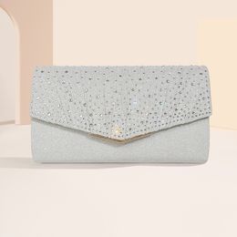 Factory Spot Wholesale Amazon E-commerce 2023 Celebrity Dinner Clutch Bag Hot Diamond Dress Crossbody Bag