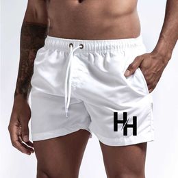 Men's Shorts TrendPocket swimwear mens summer printed shorts gym shorts mens fitness casual cool pants mens jogging beach shorts J240426