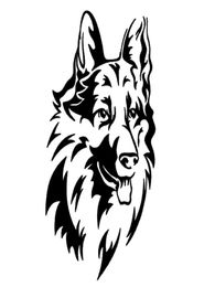 German shepherd dog pattern auto accessories car sticker CA00668823973