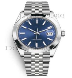 12 Style Luxury Mens Watch 41mm President Datejust Smooth Bezel 126300 Asia 2813 Movement Mechanical Automatic Watches1548563