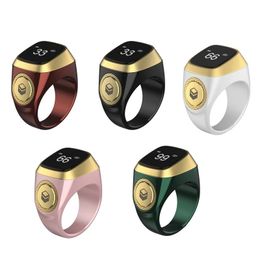 iQibla Zikr 1 Lite Smart Counter Wearable Ring Digital Tasbeeh Prayer Reminder Dropship 240412