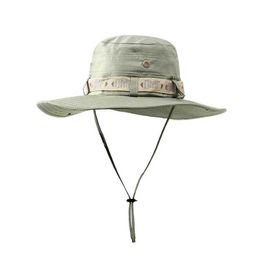 Wide Brim Hats Bucket Hats Waterproof Bucket Hat Summer Men Women Boonie Hat Outdoor UV Protection Wide Brim Panama Safari Hunting Hiking Fishing Sun Hat J240425