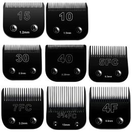 Accessories 10#15#4FC#5FC#7FC# Black Blade Dog Grooming,Detachable Pet Clipper Blade, Made of Stainless Steel Blade Compatible A5 Clippers