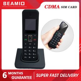 Accessories Beamio CDMA Wireless Telephone With English Language SIM Card Colour Screen Phone For Home Office Desktop