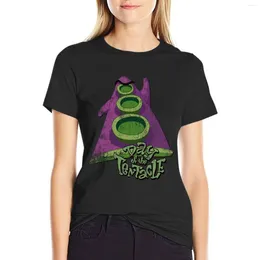 Women's Polos Day Of The Tentacle (Distressed) T-Shirt Edition T Shirts For Women