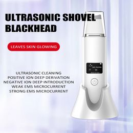 Ultrasonic Skin ctor Pore Cleaner Home Beauty Introduction Electric Blackhead Removal Instrument Negative ion 240416