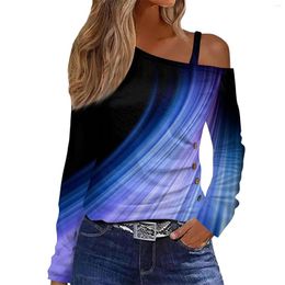 Casual Dresses Womens Long Sleeve Ropa De Mujer Off Shoulder Reviews Many Clothes Tops Shirts Spring Fashion Comfort T Shirt Clothing