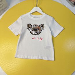 Kids T Shirts Designers Baby Shirt Boys Girls Summer Cartoon Bear Tops Tees Kid Fashion Tshirts Chidlren Comfortable Casual Sports Wear Clothing CXD2404265-6