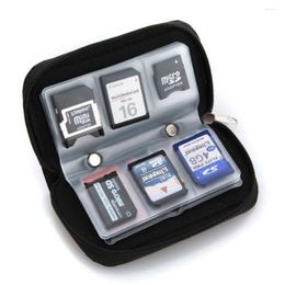 Storage Bags 22 Slots Sd Card Bag Travel Electronics Pography Accessory Cases Micro Carrying Pouch Gadget Accessories