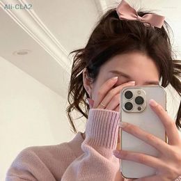 Hair Accessories Cute Stereoscopic Pink Black Bow Hairpin Side Clips For Women Girls Child Kids Headband Headwear