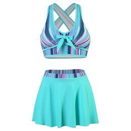 women Fashion sexy blue bikini is sexy cross-border bikini two-piece swimsuit for beach Wear