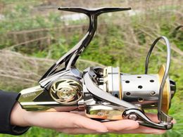 Sea Fishing Reel Full metal Spinning carp fishing 111BB Rod Drive Catfish fish spinning reel Surfcasting reel light weight 600g1079605