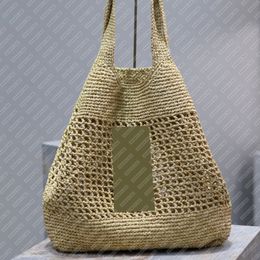 ICare Maxi Tote Bag Bag Bag Women Beach Bag Bag Luxury Handbag Raffias Raffias Hand-Embroidered Straw Bag Bag Summer Lage Bag Bagge Crast