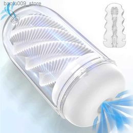 Other Health Beauty Items Rotating and sucking male masturbation cup glasses penis massage pocket cat Q240426