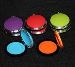 nonstick oil silicone container clear 6ml plastic dab wax storage jar shatter glass water pipes acrylic vaporizer silicon jars4283570