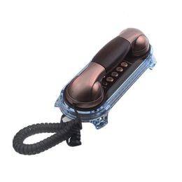 Accessories Corded Trimline Phone Lighted Antique Retro Telephone Old Fashion Classic Vintage Wall Phone Desk/Wall Hotel Bathroom Phone