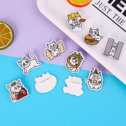 Brooches Cartoon Acrylic Brooch Badge Clothes Bag Pendant Jewellery Pin Badges Embellishments Accessories Gift