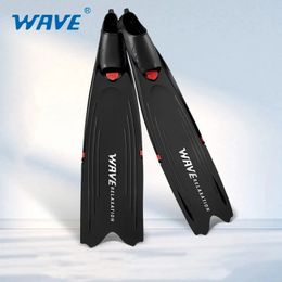 Professional Long Swimming Fin Adult Snorkel Foot Flippers Youth Free Diving Fins Water Sport Lightweight Equipment 240412