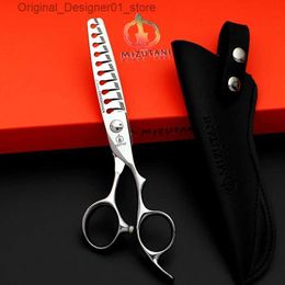 Hair Scissors New MIZUTANI 6.0 6.7-inch Barber Professional Barber Slim Shaver Set Specially Used for Hair Salon Set Q240426