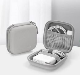 Storage Bags Mini Organizer For Small Things Apple Charger Power Supply Hard Shell Portable Cable Multifunction CasesStorage9723630