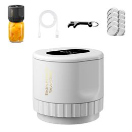 Premium Electric Vacuum Sealer Kit - Fits Wide & Regular Mason Jars - Easy to Use - Vacuum Sealer For Jars with Lids