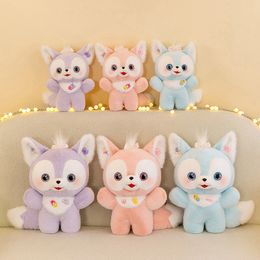 Fox plush toy cartoon animal doll cross-border simulation cloth doll cute grab machine gift