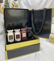 Highend gift box perfume fourpiece set Q version perfume four super mini popular perfume dripping style lasting fragrance9764048