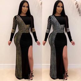 Casual Dresses 2024 Women Sexy Party Evening Dress Bodycon Sling Maxi