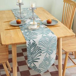 Table Cloth A219 Double-sided Leaf Flower-shaped Decorative Dinner Flag_Home Coffee Tablecloth Nordic Ins Style Flag