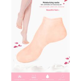 Tool 2pcs Silicone Foot Care Socks Moisturizing Gel Socks Elastic Cracked Skin Care