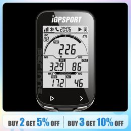 GPS Bike Computer IGPSPORT BSC100S Cycle Wireless Speedometer Bicycle Digital Stopwatch Cycling Odometer Cycling Computer 240418