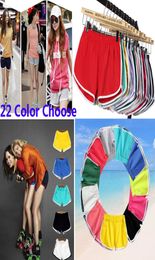 Women Cotton Shorts For Yoga Sports Gym Homewear Fitness Pants Summer Shorts Beach Running Home Clothing Pants 22 Colours HH712154291875